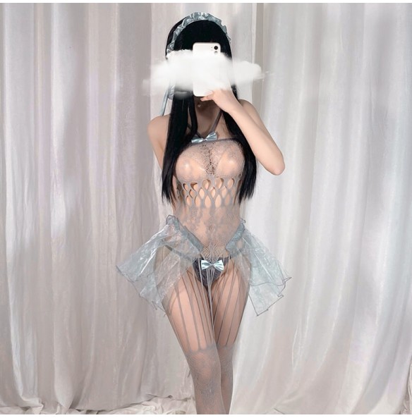 FEE ET MOI - Enchanting Fairy Bodystocking (Grey) FEE ET MOI - Enchanting Fairy Bodystocking (Grey)